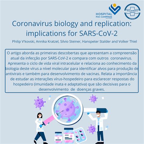 Biologia e replicação do coronavírus implicações para SARS CoV 2