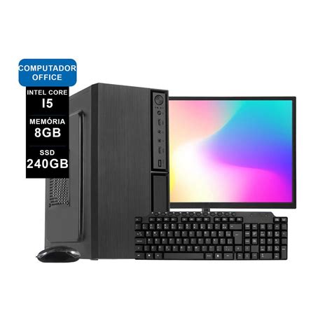 Computador Completo Ark Intel Core I5 650 8GB RAM SSD 240GB Windows