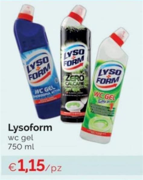 Lysoform Wc Gel Ml Offerta Di Prodet