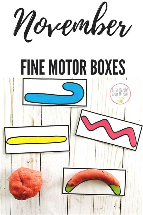 Fine Motor Printable Activities For September Morning Tubs