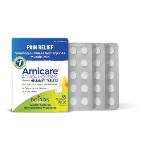 Arnicare® Tablets for Muscle Pain Relief | Boiron USA