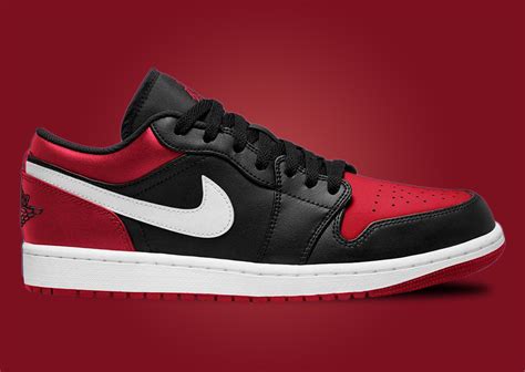 Were Getting Déjà Vu With The Air Jordan 1 Low Black Gym Red White