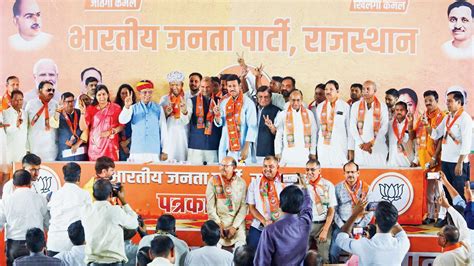 Two Congress MPs Join BJP In Rajasthan