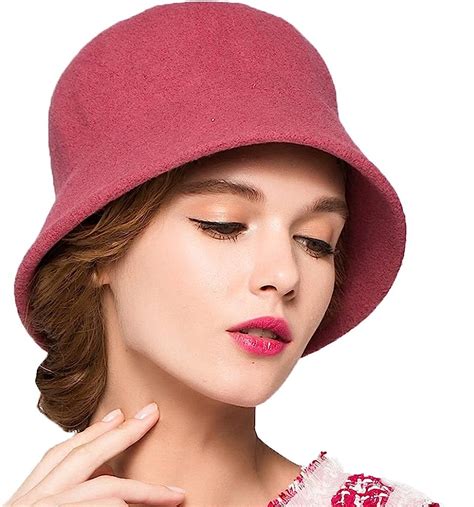 Buy Maitose Women S Simple Wool Felt Bucket Hat Online At Lowest Price