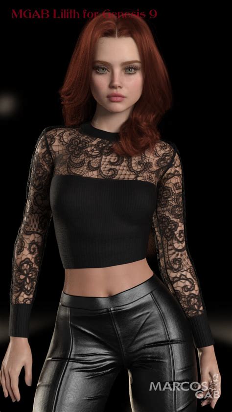 Mgab Lilith For Genesis Daz Content By Marcosgab