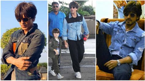 Take A Look At Some Of Shah Rukh Khans Most Iconic Denim Jacket Moments