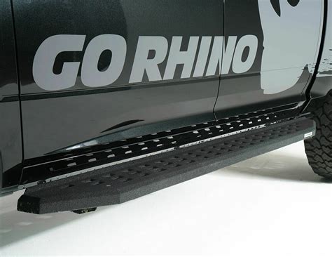 Go Rhino® Rb20 Black Running Boards Wbedliner Coating 19 22 Ram 1500