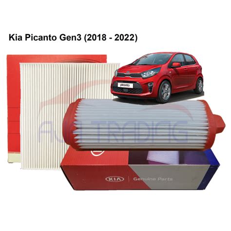 Combo Air Filter And Cabin Filter For KIA Picanto Gen3 2018 2022