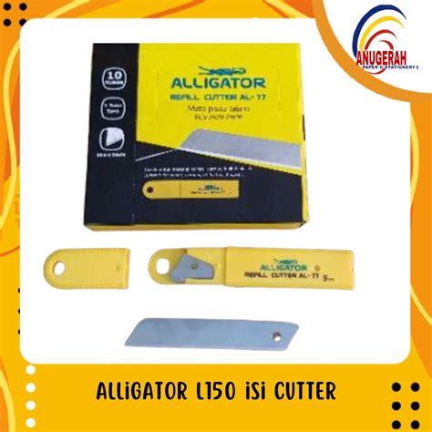 Jual Alligator L150 Isi Cutter Alligator Pcs Shopee Indonesia