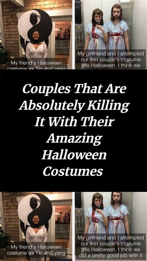 Couples That Are Absolutely Killing It With Their Amazing Halloween