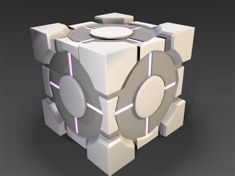 Weighted Companion Cube Works In Progress Blender Artists Community