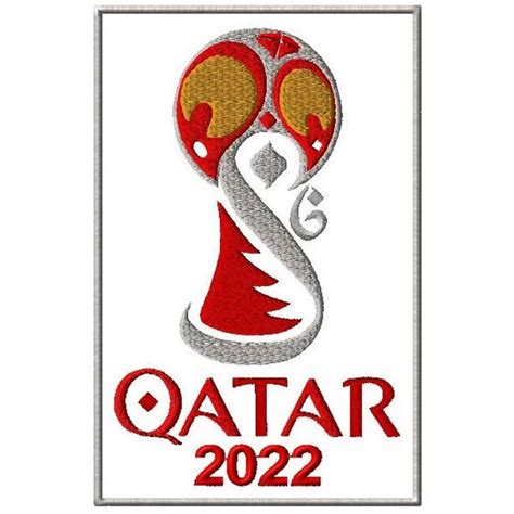 Parche Bordado MUNDIAL QATAR 2022 8 5cm X 5cm Los Parches