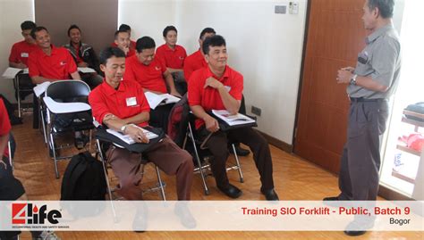 Pelatihan Sio Dan Sia Forklift Di Great Jakarta Inti Development Sio