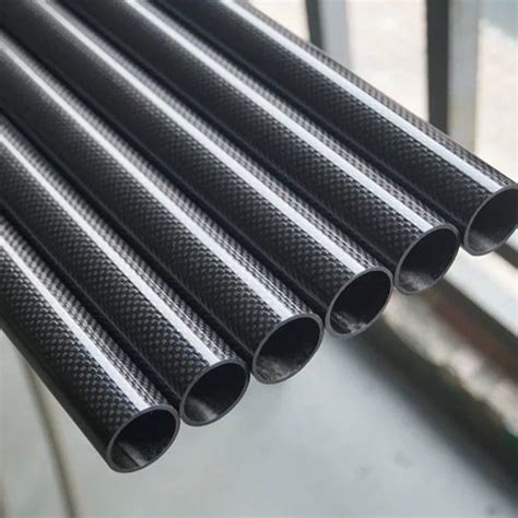 Twill Plain Matte Gloss High Modulus 3K Carbon Fiber Tube High Strength