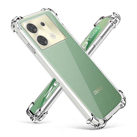 For Infinix Zero X Case Clear Shockproof Silicone Soft Cover For