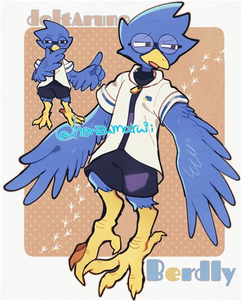 The Big Imageboard Tbib 2019 4 Toes Anisodactyl Anthro Avian Beak Berdly Bird Feet Blue Body