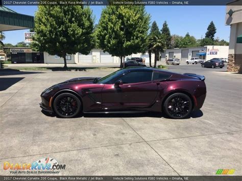 Black Rose Metallic 2017 Chevrolet Corvette Z06 Coupe Photo 1