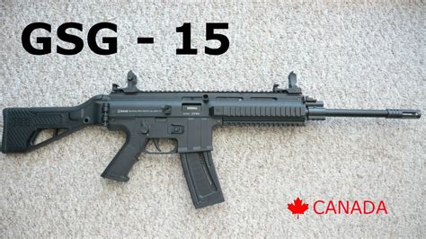 GSG -15 REVIEW/Shooting (Canada) - YouTube