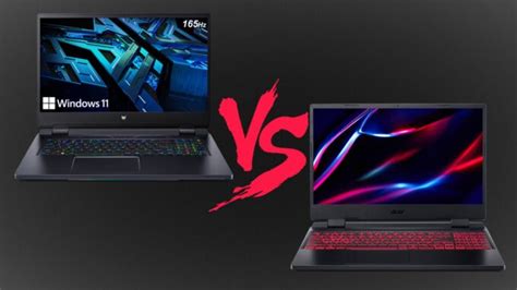 [in Depth Comparison] Acer Predator Helios 300 Ph317 56 Vs Acer Nitro 5 An517 55 The