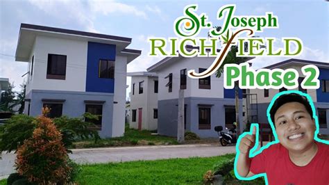 Stjoseph Richfield Phase 2 Brgy Sinalhan Starosa Laguna Youtube