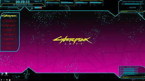 Cyberpunk 2077 Desktop Skinrainmeter Forums Cd Projekt Red