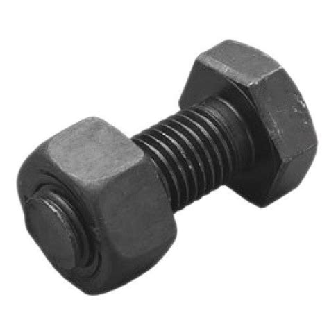 Hex Ms Bolt Nut M33 For Industrial Grade 4 6 At Rs 135 Kg In Bellary