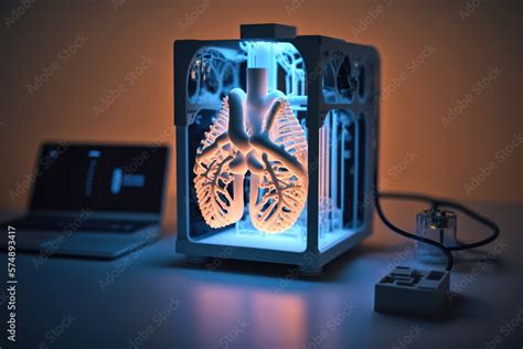 Creating Artificial Lungs Medical 3D Printing Of Lung Model