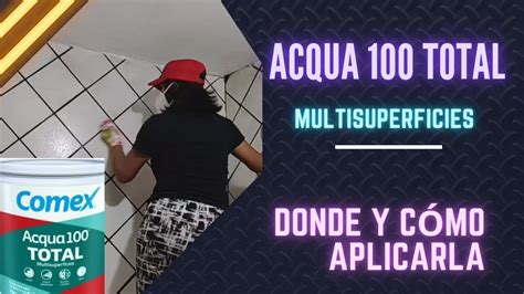 C Mo Pintar Azulejos Con Acqua Total Multisuperficies Te Explico