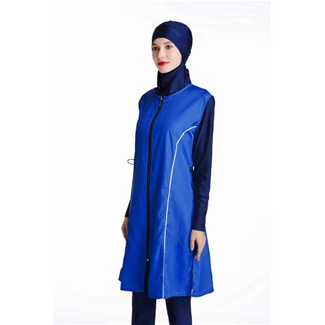 Buy Captainswim Women Modest Muslim Swimsuit Full Coverage Swimwear