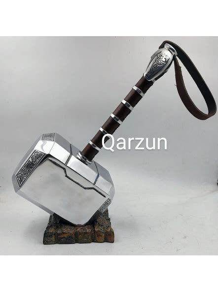 Thor Hammer Metal Mcu Thor Mjolnir Cosplay 11 Scale Movie Prop