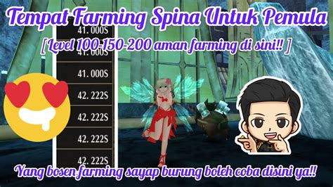 Tempat Farming Penghasil Sepina Untuk Pemula Lv 100 150 200 Aman