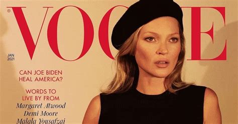 Diary Of A Clotheshorse Kate Moss Covers Vogue Uk January 2021