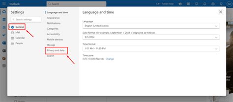 how to delete outlook search history