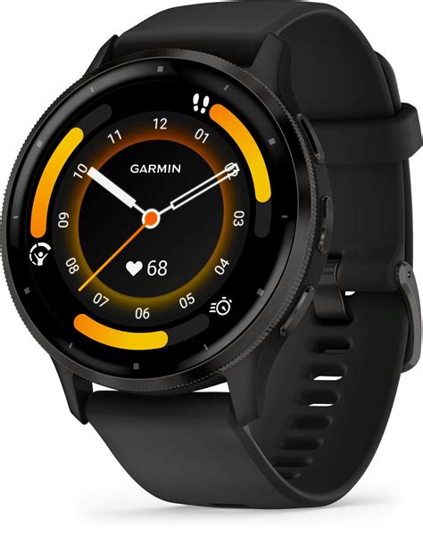 Garmin Venu Mm Czarny Zegarek Sportowy Niskie Ceny I Opinie W