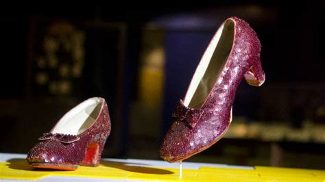 After Years Fbi Recovers Stolen Ruby Slippers From Wizard Of Oz