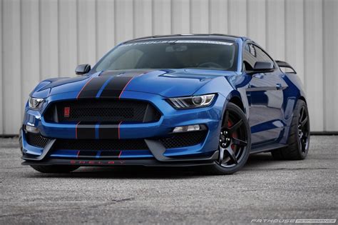 For Sale 2017 Ford Mustang Gt Rtr Coupe Blue Modified Supercharged 5 0l