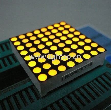 8 x 8 Dot matrix LED Display;dot matrix display; from China manufacturer - Shenzhen Guangzhibao ...