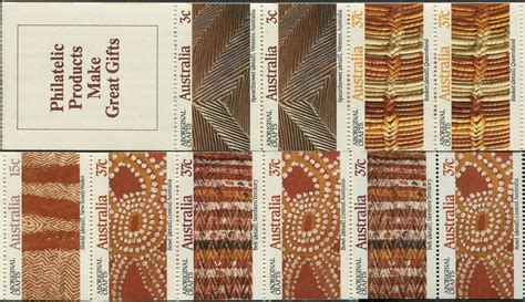 Australia Booklet 1987 SG1093 Aboriginal Crafts Both Booklets MNH