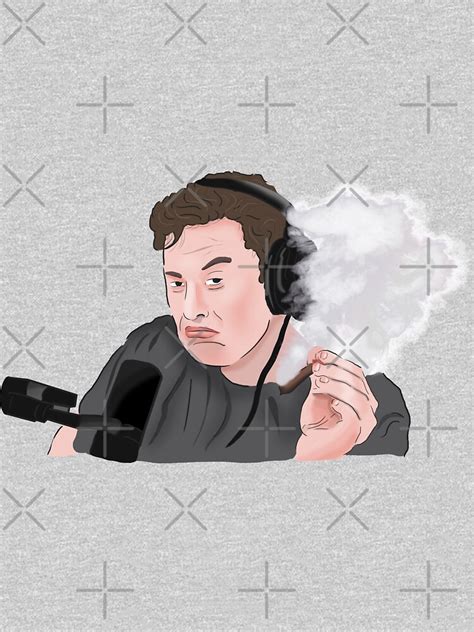 Elon Musk Smoking Weed Meme T Shirt For Sale By Barnyardy Redbubble