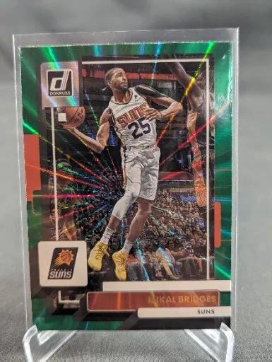 2022 23 PANINI DONRUSS Laser Vert Holo 135 Ponts Mikal Soleils