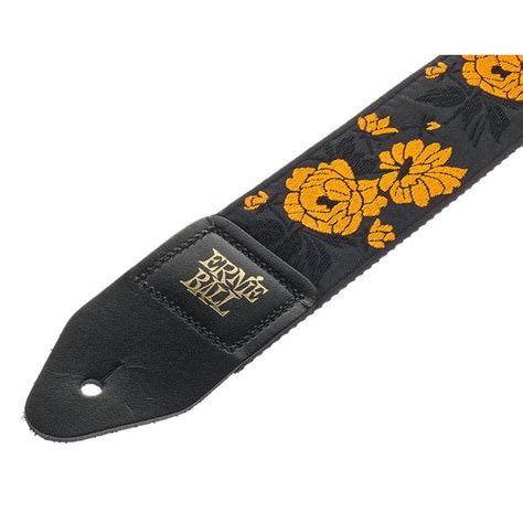 Ernie Ball E Guitar Strap Tangerine Rose Thomann United Kingdom