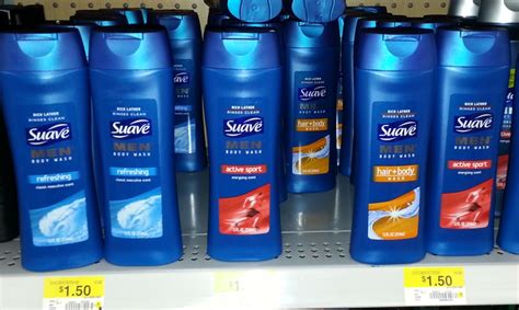 Suave Men Body Wash $1 At Walmart