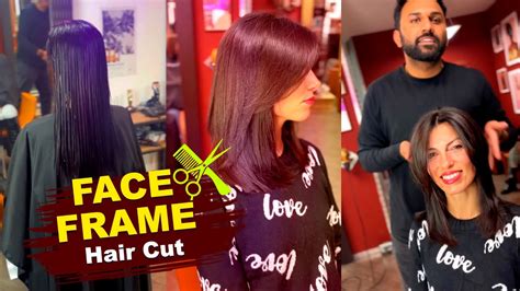 Face Frame Hair Cut Hair Tutorial HAIR CUT HAIR STYLE