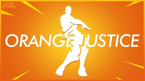 Orange Justice Fortnite Dance Silhouette 7d9