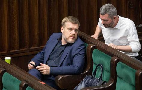 The Th Sitting Of The Sejm In Warsaw Adrian Zandberg Barbara Nowacka