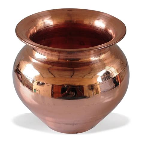 Plain Round Copper Pooja Lota At Rs 150 Piece In Moradabad ID