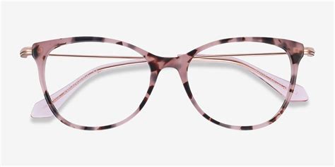 Idylle Cat Eye Pink Tortoise Glasses For Women Eyebuydirect Canada