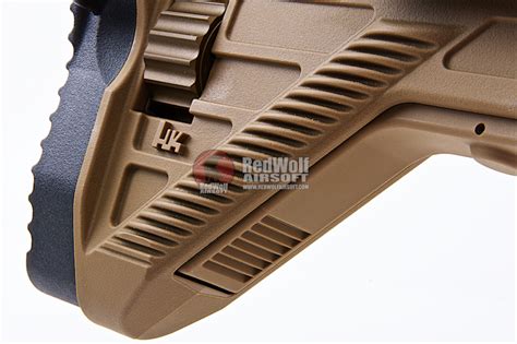 Vfc G28 Stock For Umarex Hk417 G28 Aeg Gbbr Tan Buy Airsoft