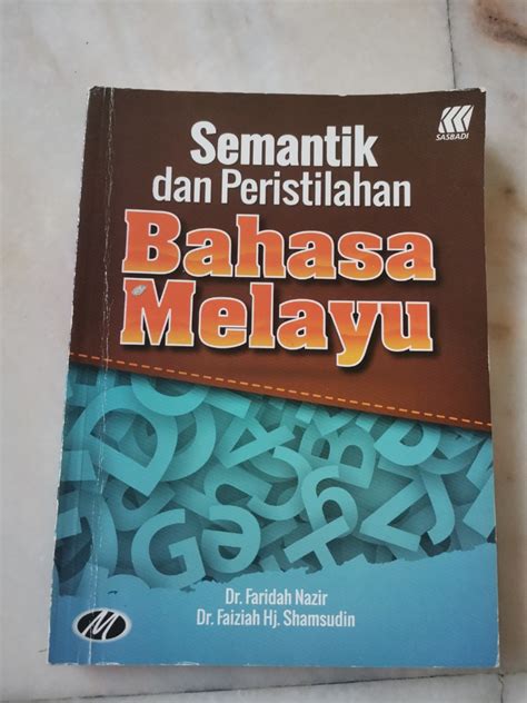 Bmmb Semantik Dan Peristilahan Bahasa Melayu Ipg Hobbies