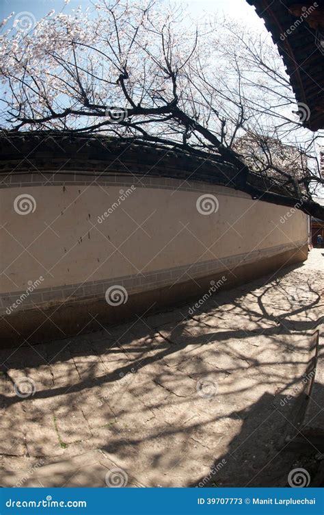 The Street In Lijiang Dayan Old Town Stock Image Image Of East Asia